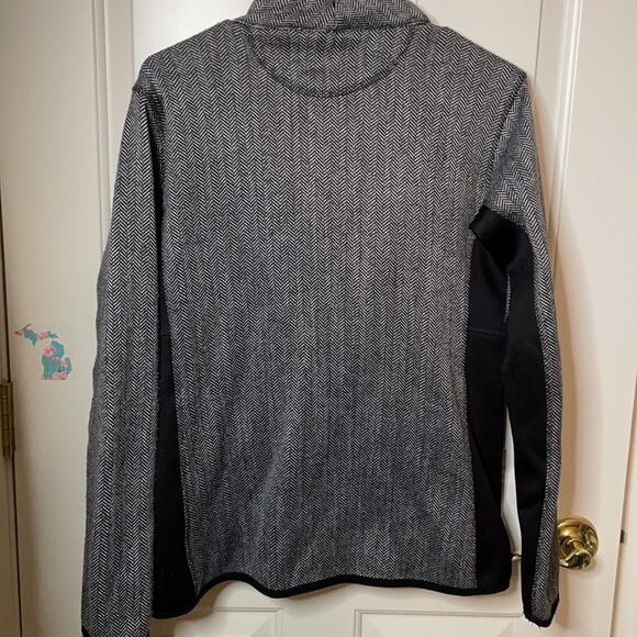 Marc New York Andrew Marc Herringbone fleece coat - Picture 10 of 13